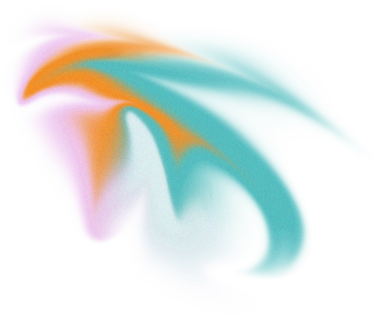 Abstract Liquid Glowing Random Sharp-edged Burst